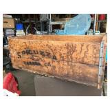 Nifty Vintage Spicuzza Banana Co - Wooden Crate Nifty Vintage Spicuzza Banana Co - Wooden Crate