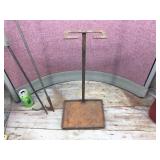 Antique Cast/Wrought Fireplace Set - Gate Mark Antique Cast/Wrought Fireplace Set - Gate Mark