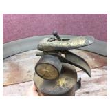 Vintage "Stop Fire" Wall Hanger Fire Extinguisher Vintage "Stop Fire" Wall Hanger Fire Extinguisher
