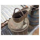 Vintage HBM Co. Oil/Fuel Pour Cans Vintage HBM Co. Oil/Fuel Pour Cans