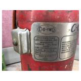 Classic Vintage C-O-TWO Fire Extinguisher - Full Classic Vintage C-O-TWO Fire Extinguisher - Full