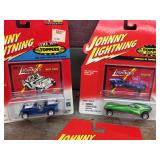 Vintage Johnny Lightning "Willys Gassers" - "Topper Series" - on Cards Vintage Johnny Lightning "Willys Gassers" - "Topper Series" - on Cards