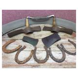 Antique Iron - Norlund Axe - Oliver Grub Hoe - Horse Shoes Antique Iron - Norlund Axe - Oliver Grub Hoe - Horse Shoes