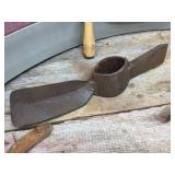 Antique Iron - Norlund Axe - Oliver Grub Hoe - Horse Shoes Antique Iron - Norlund Axe - Oliver Grub Hoe - Horse Shoes