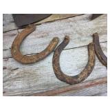 Antique Iron - Norlund Axe - Oliver Grub Hoe - Horse Shoes Antique Iron - Norlund Axe - Oliver Grub Hoe - Horse Shoes