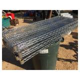 Set of 5 NSF "Ultradurable" Wire Rack Shelves 48" x 18" Set of 5 NSF "Ultradurable" Wire Rack Shelves 48" x 18"