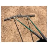 2 Heavy Landscape Rakes 36" 2 Heavy Landscape Rakes 36"