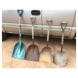 Group Scoop Shovels Group Scoop Shovels