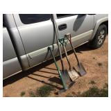 Shovels & A Nice Mattock/Grub Hoe Shovels & A Nice Mattock/Grub Hoe