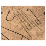 Group Ornamental Outdoor Iron - Stand - Shepperd Hooks - Trellis Group Ornamental Outdoor Iron - Stand - Shepperd Hooks - Trellis