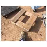 (5) 4 Wheel Dolly/Movers - Appear Good (5) 4 Wheel Dolly/Movers - Appear Good