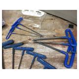 Group Eklind T-Handle Metric Hex Keys Group Eklind T-Handle Metric Hex Keys