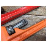 2 Pipe Wrenches - 24" Decent 2 Pipe Wrenches - 24" Decent