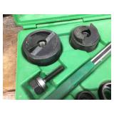 Partial Greenlee 7238SB Knockout Punch Set Partial Greenlee 7238SB Knockout Punch Set