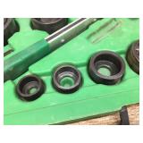 Partial Greenlee 7238SB Knockout Punch Set Partial Greenlee 7238SB Knockout Punch Set