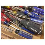 Large Group Craftsman - Husky - Other Flat/Phillips Screwdrivers Large Group Craftsman - Husky - Other Flat/Phillips Screwdrivers