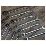 Husky - Gearwrench SAE & Metric Ratcheting Wrenches Husky - Gearwrench SAE & Metric Ratcheting Wrenches