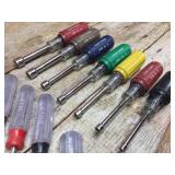 Craftsman 7 Pc SAE Comfort grip Nut Driver Set Plus Others Craftsman 7 Pc SAE Comfort grip Nut Driver Set Plus Others