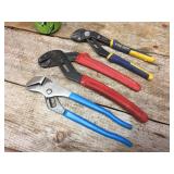Channel Lock - Crescent - Vice Grip Adjustable Pliers Channel Lock - Crescent - Vice Grip Adjustable Pliers