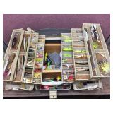 Vintage Plano 8700 Large Tacklebox with Classic Tackle! Vintage Plano 8700 Large Tacklebox with Classic Tackle!