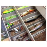 Vintage Plano 8700 Large Tacklebox with Classic Tackle! Vintage Plano 8700 Large Tacklebox with Classic Tackle!