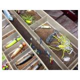 Vintage Plano 8700 Large Tacklebox with Classic Tackle! Vintage Plano 8700 Large Tacklebox with Classic Tackle!