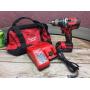 Milwaukee M18 Cordless 1/2" Drill/Driver with 2Ah Battery/Charger/Bag