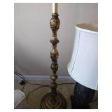 (2) Heavy Lamps - Floor & Table (2) Heavy Lamps - Floor & Table