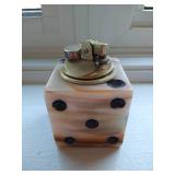 Marble Dice Table Lighter Marble Dice Table Lighter