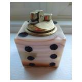 Marble Dice Table Lighter Marble Dice Table Lighter