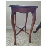 (2) Small Wood Vintage Tables (2) Small Wood Vintage Tables