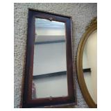 (2) Antique Wall Mirrors (2) Antique Wall Mirrors