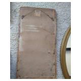 (2) Antique Wall Mirrors (2) Antique Wall Mirrors