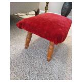 Nice Upholstered Chair & Footstool Nice Upholstered Chair & Footstool