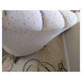Nice Upholstered Chair & Footstool Nice Upholstered Chair & Footstool