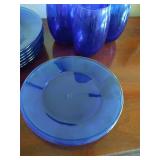 Blue Glass Dishes Blue Glass Dishes