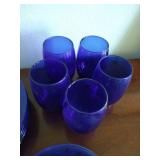 Blue Glass Dishes Blue Glass Dishes