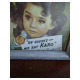 1910 Calendar & Framed Dionne Quintuplet Poster 1910 Calendar & Framed Dionne Quintuplet Poster