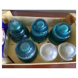 Antique Insulator Lot Antique Insulator Lot
