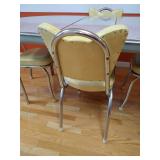 Vintage MCM Chrome Table & (4) Chairs Vintage MCM Chrome Table & (4) Chairs