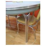 Vintage MCM Chrome Table & (4) Chairs Vintage MCM Chrome Table & (4) Chairs