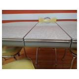 Vintage MCM Chrome Table & (4) Chairs Vintage MCM Chrome Table & (4) Chairs