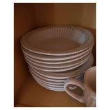 Shelf of Gibson Stoneware Shelf of Gibson Stoneware