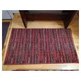 Padded Bench & (2) Area Rugs Padded Bench & (2) Area Rugs