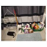 Bathroom Lot - Shower Accessories, Irons, Etc Bathroom Lot - Shower Accessories, Irons, Etc