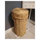 Corner Shelf & Large Covered Basket Corner Shelf & Large Covered Basket