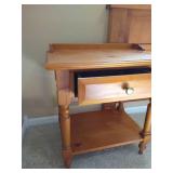 (2) Nightstands & Queen Headboard (2) Nightstands & Queen Headboard