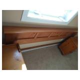 (2) Nightstands & Queen Headboard (2) Nightstands & Queen Headboard