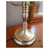 Brass & Glass Touch Lamp Brass & Glass Touch Lamp