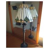 Heavy Tiffany Style Lamp Heavy Tiffany Style Lamp
